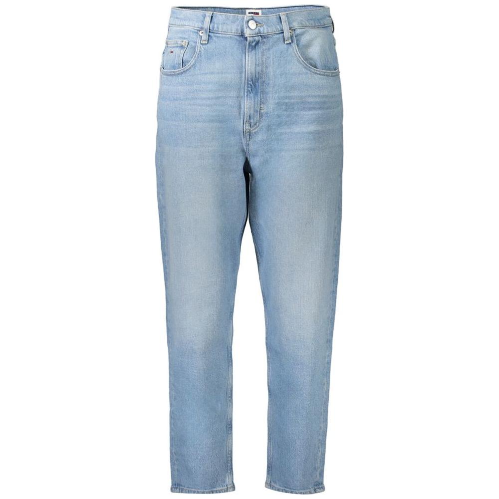 Tommy Hilfiger Light Blue Cotton Women Jeans Tommy Hilfiger