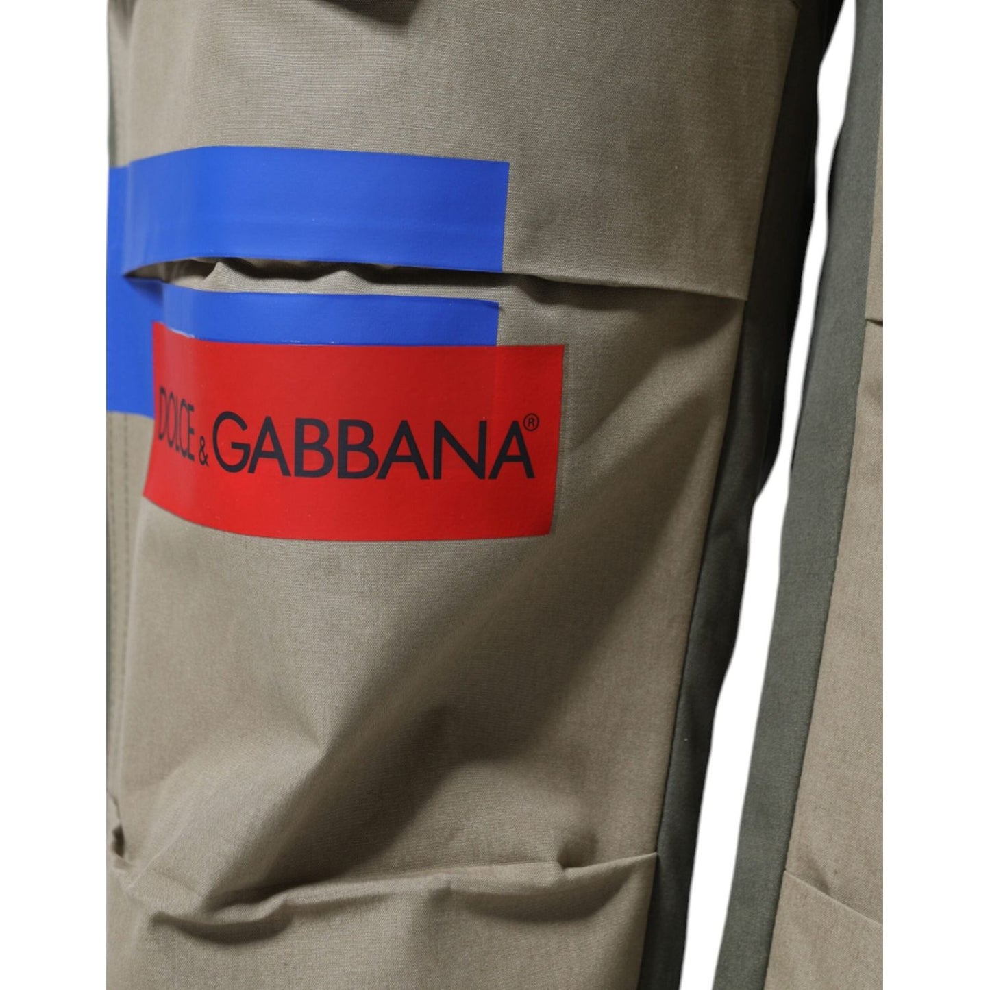 Dolce & Gabbana Green Military Cotton Cargo Pants Dolce & Gabbana