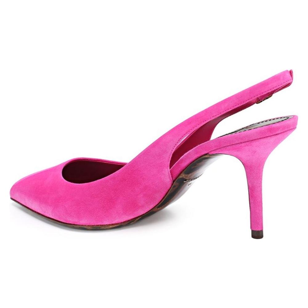 Dolce & Gabbana Fuchsia Leather Di Capra Pump