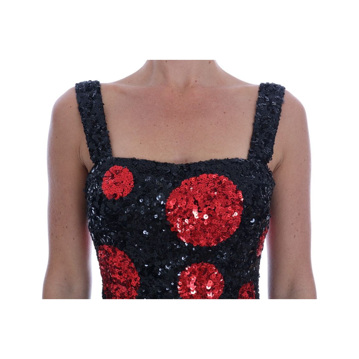 Dolce & Gabbana Elegant Polka Dotted Shift Dress Dolce & Gabbana