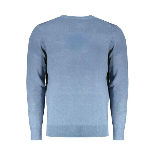 Norway 1963 Light Blue Wool Men Sweater Norway 1963