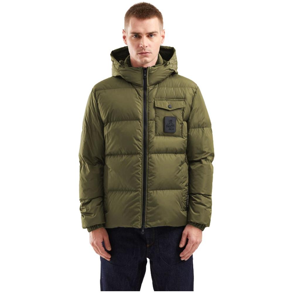 Refrigiwear Green Nylon Jacket Refrigiwear