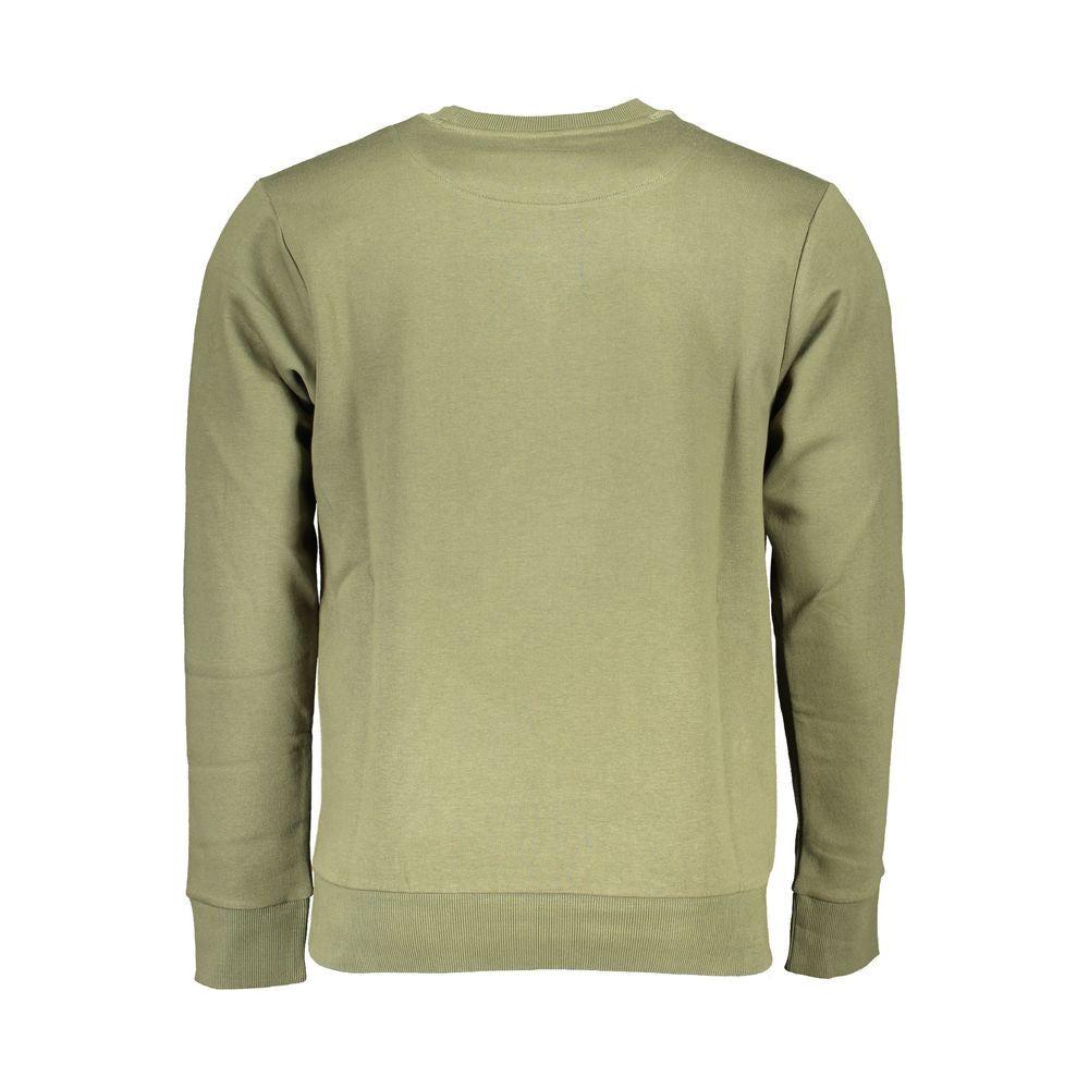 U.S. Grand Polo Green Cotton Sweater U.S. Grand Polo