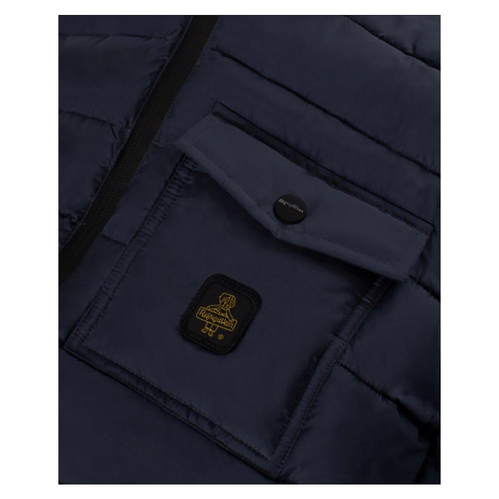 Refrigiwear Blue Nylon Jacket Refrigiwear