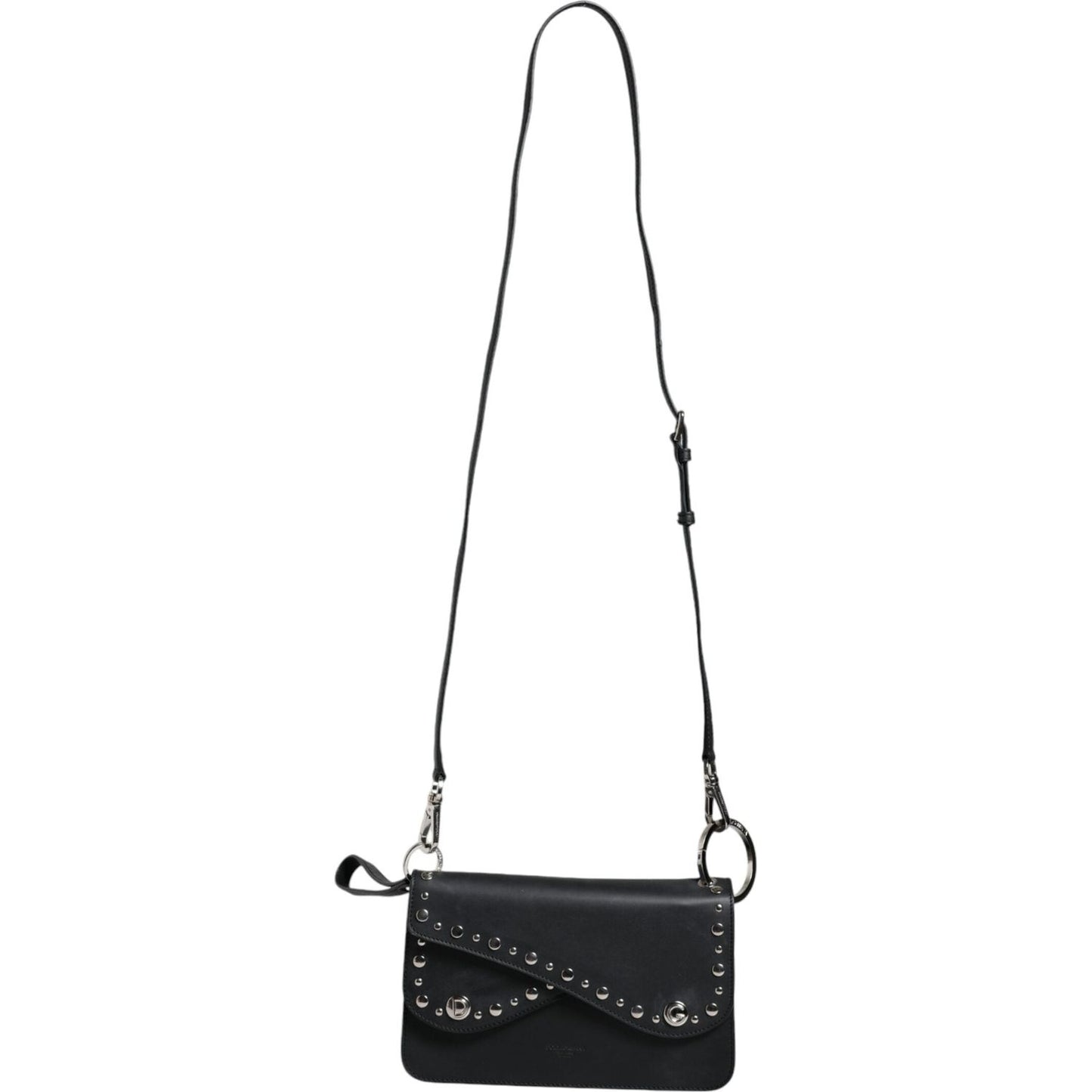 Dolce & Gabbana Black Small Leather Studded Shoulder Crossbody Bag Dolce & Gabbana