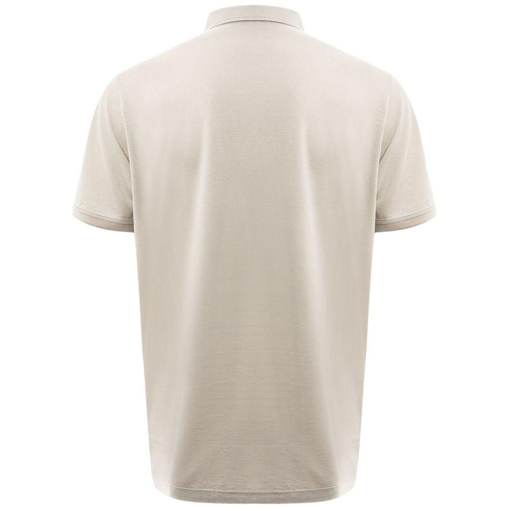 Loro Piana Gray Cotton Polo Shirt Loro Piana