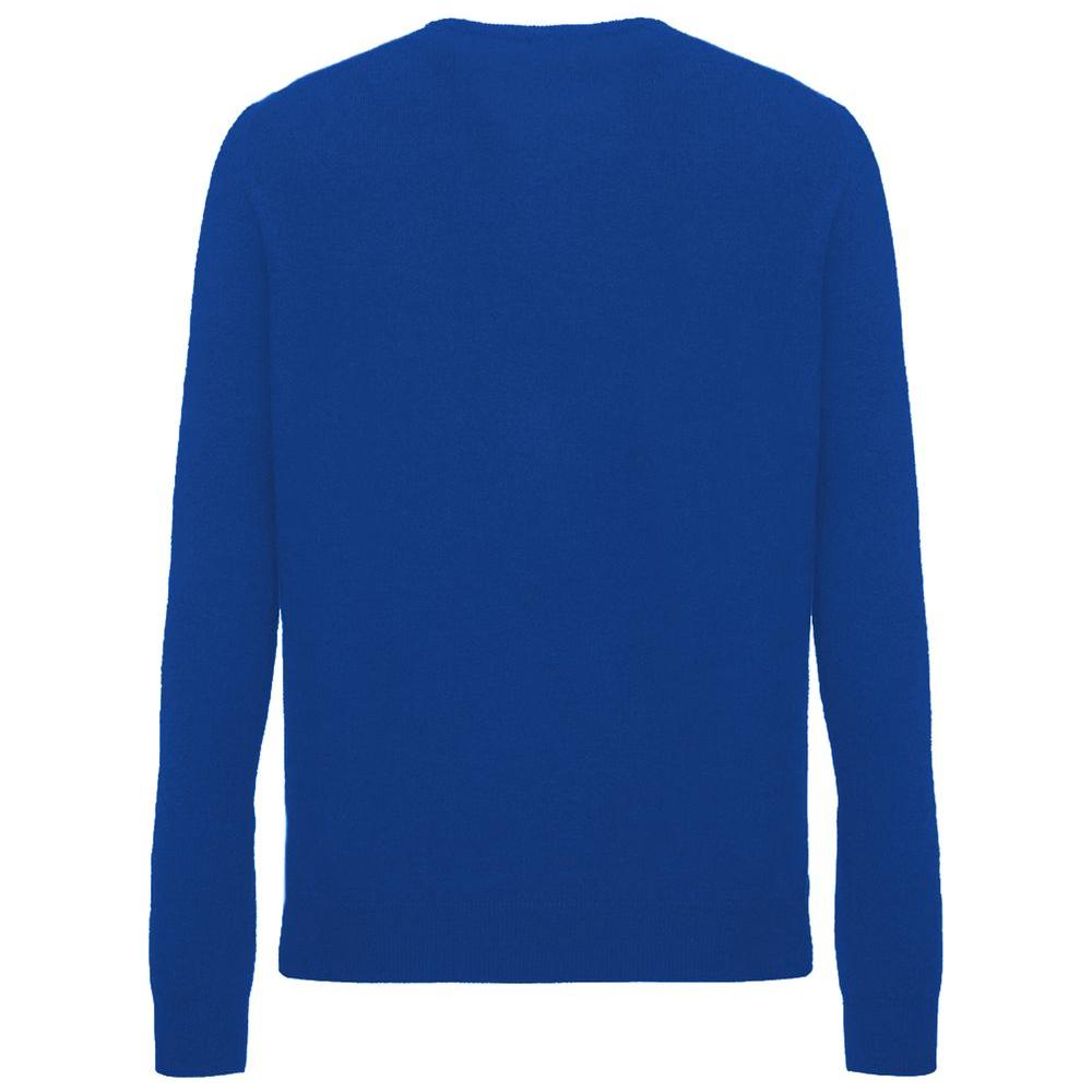 Malo Blue Cashmere Sweater Malo