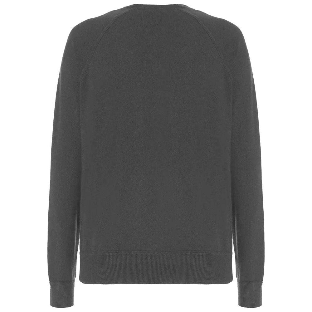 Malo Gray Wool Sweater Malo