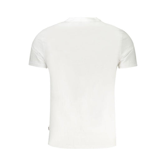 Guess Jeans White Cotton T-Shirt Guess Jeans