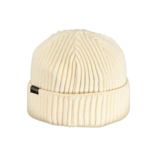 Napapijri Beige Acrylic Hats & Cap Napapijri