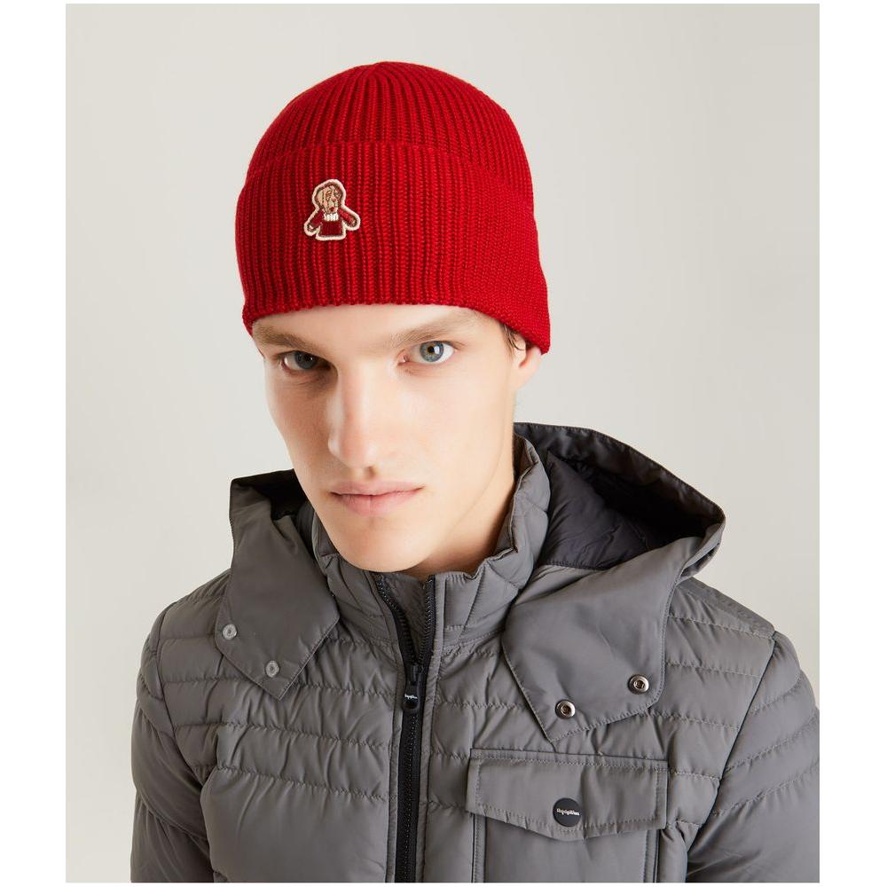 Refrigiwear Red Wool Hats & Cap Refrigiwear