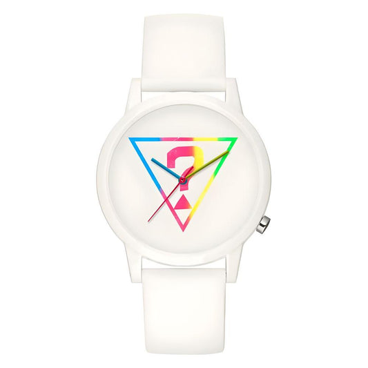 Guess White Silicone Watch Guess