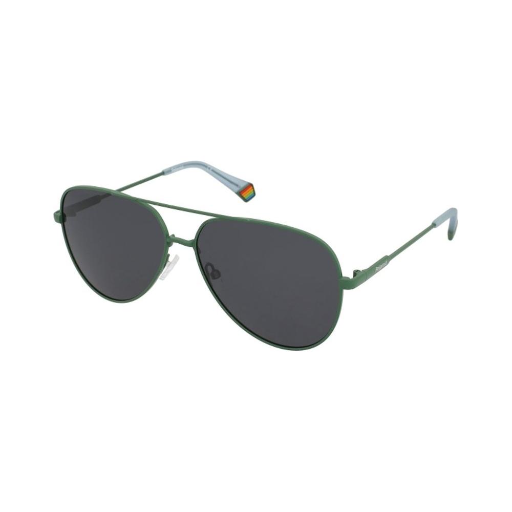 Polaroid Green Metal Sunglasses Polaroid