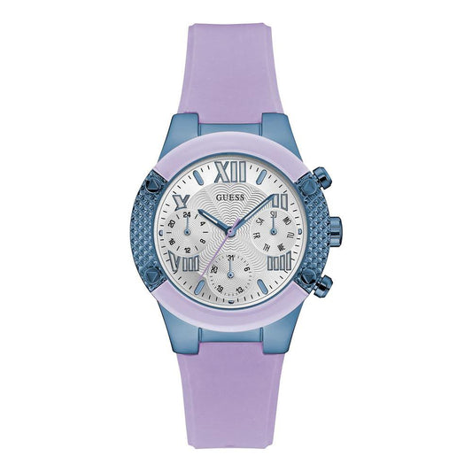 Guess Purple Silicone Watch Guess