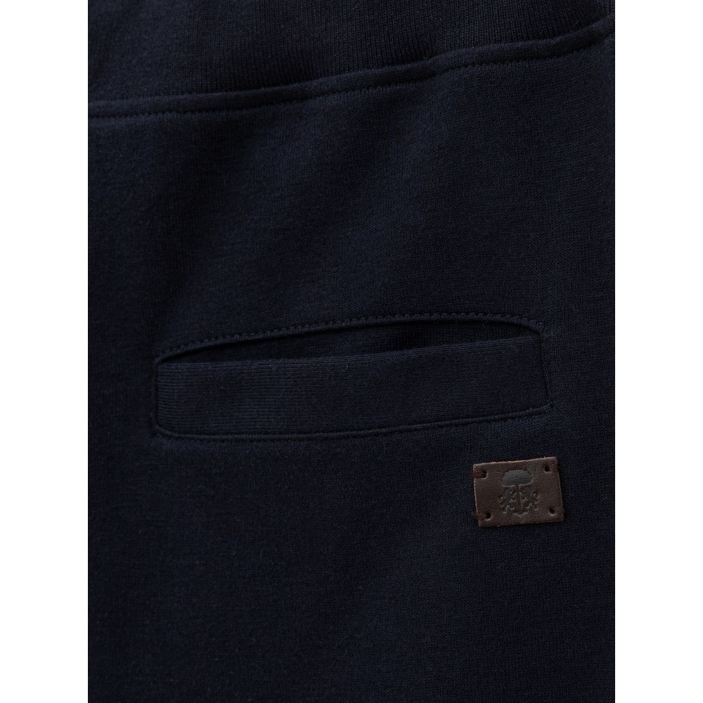 Corneliani Blue Cotton Jeans & Pant Corneliani