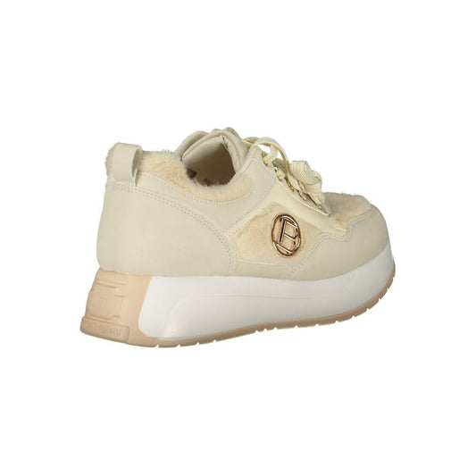 Laura Biagiotti Beige Polyethylene Sneaker Laura Biagiotti