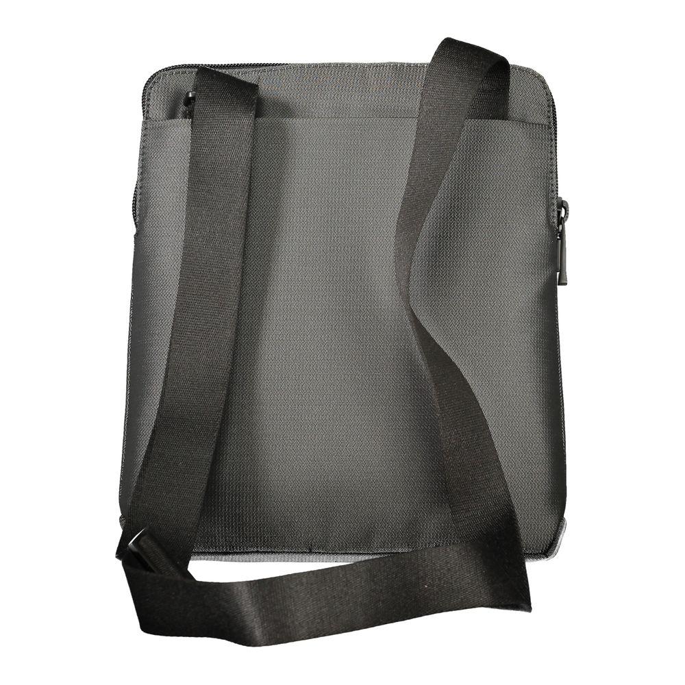 Piquadro Gray Polyester Shoulder Bag Piquadro