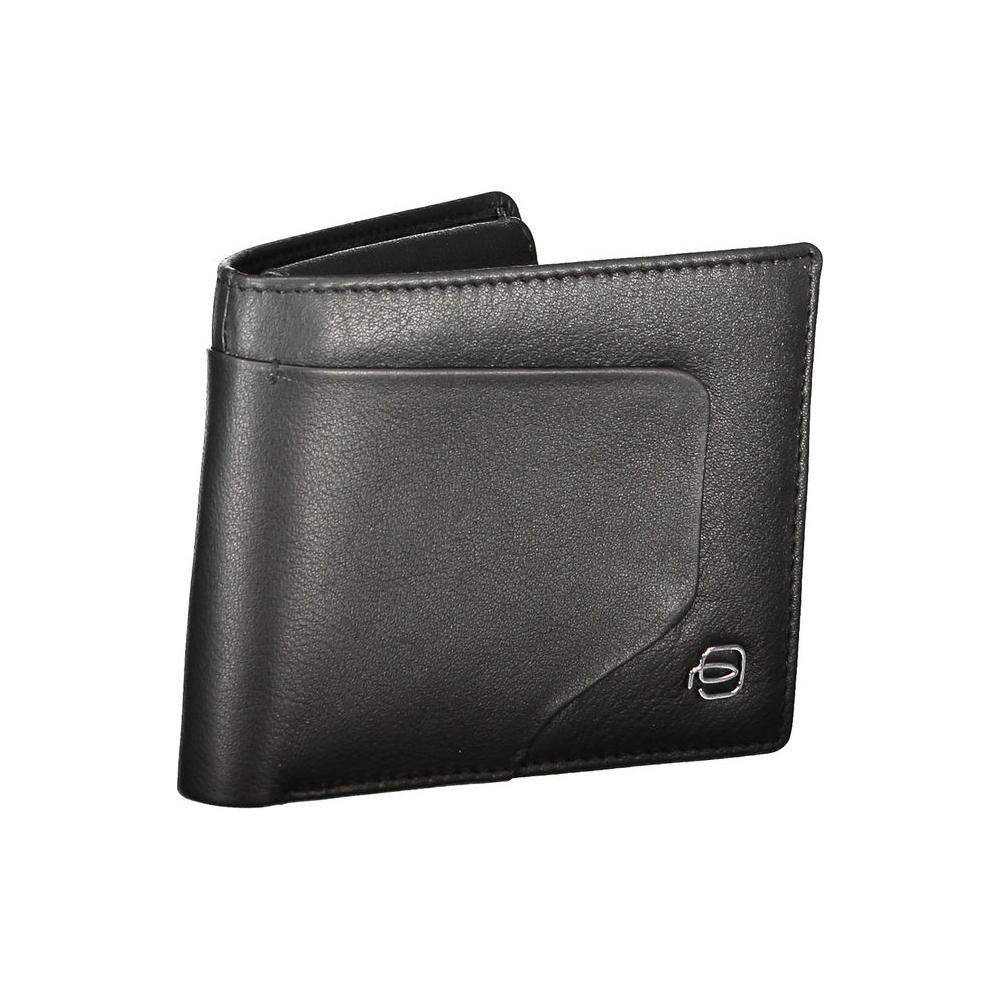 Piquadro Black Leather Wallet Piquadro