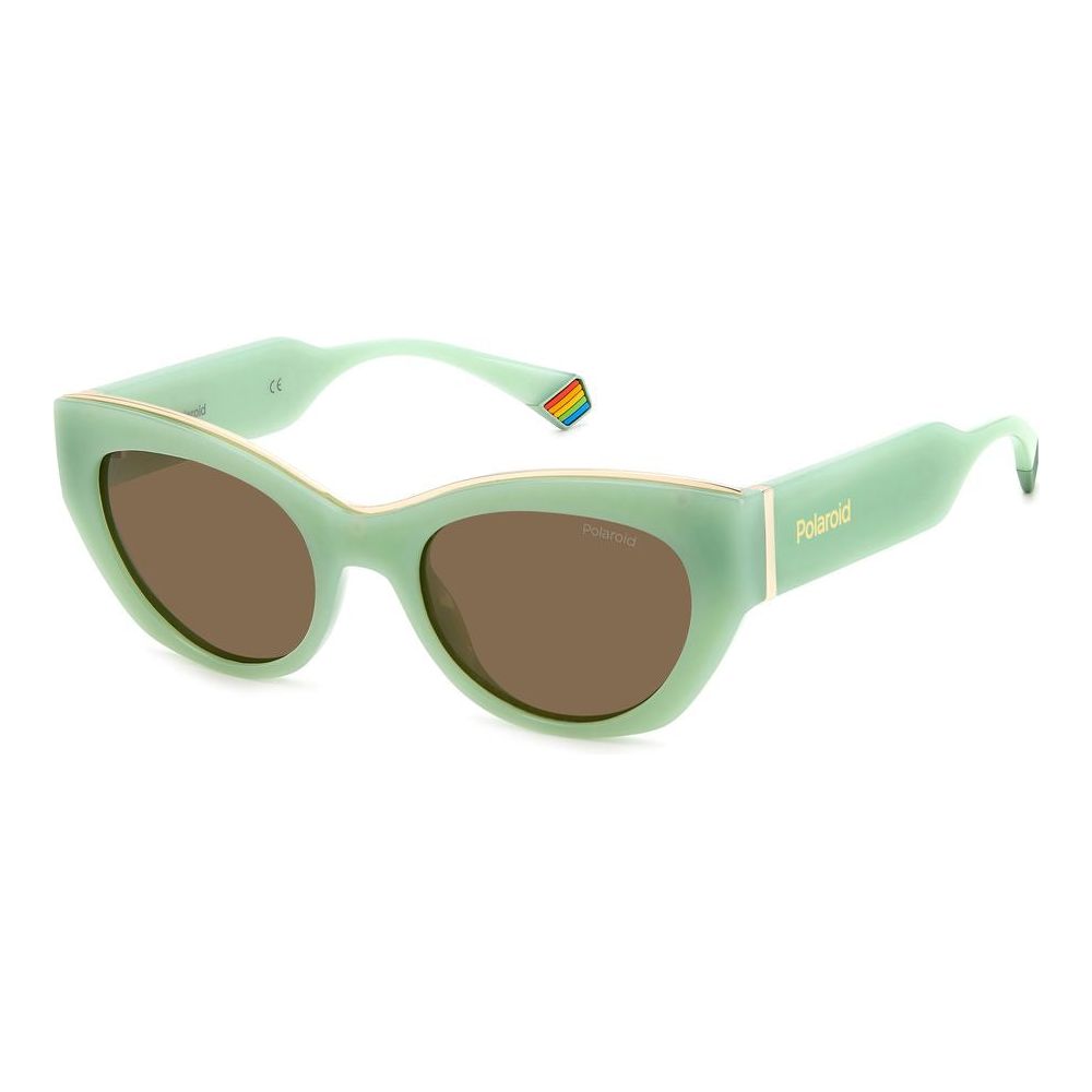 Polaroid Green Resin Sunglasses Polaroid