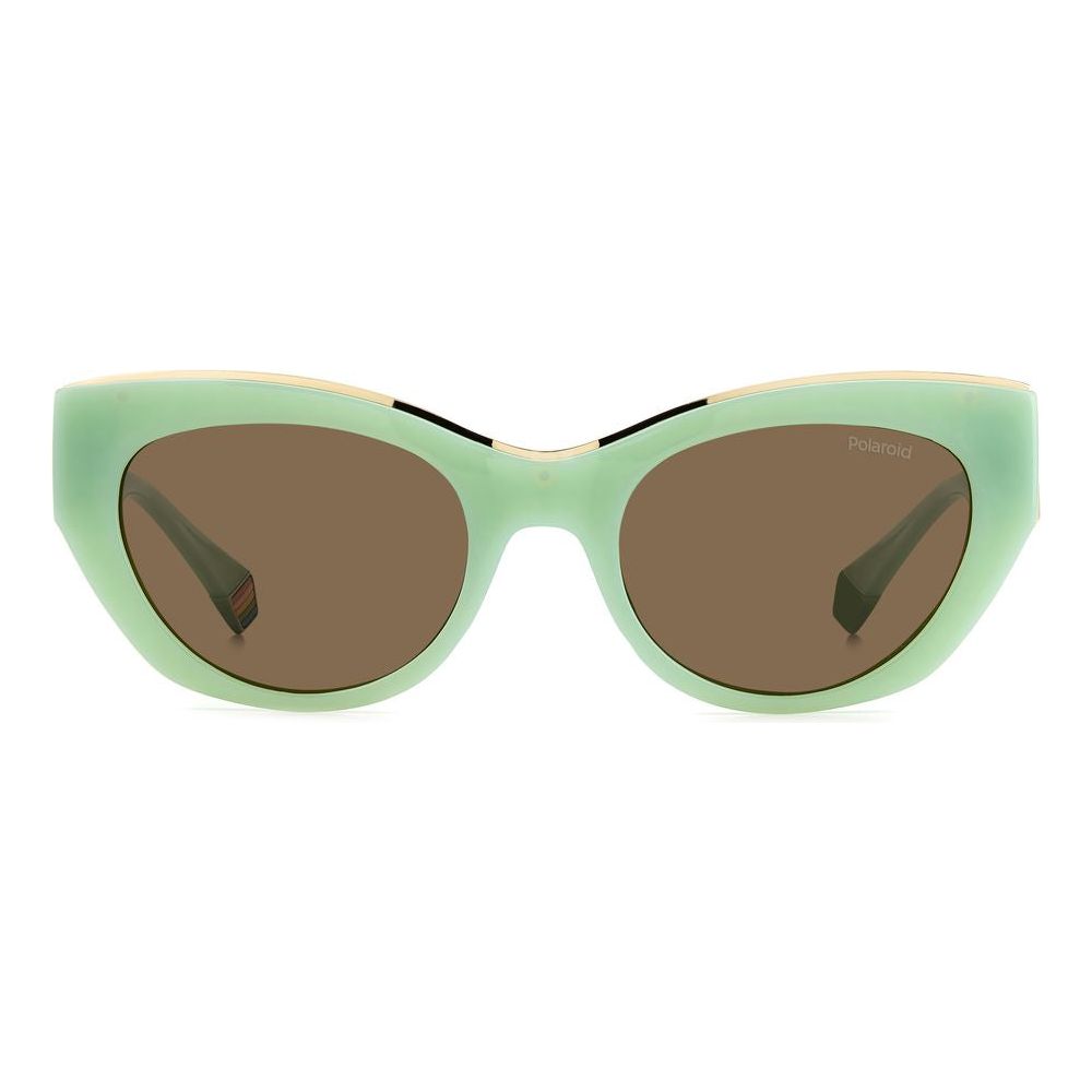 Polaroid Green Resin Sunglasses Polaroid