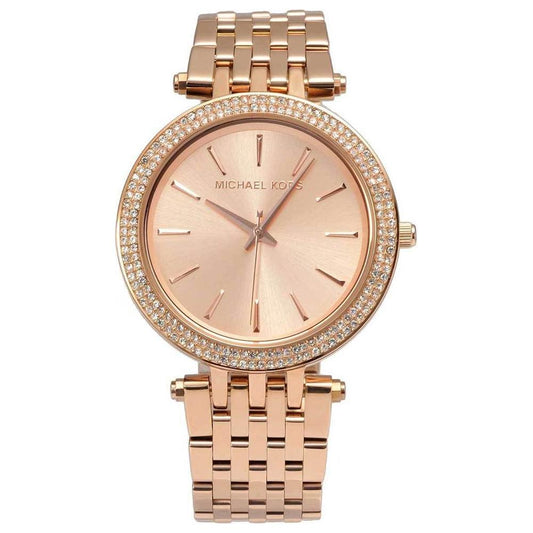 Michael Kors Rose Gold Steel Watch