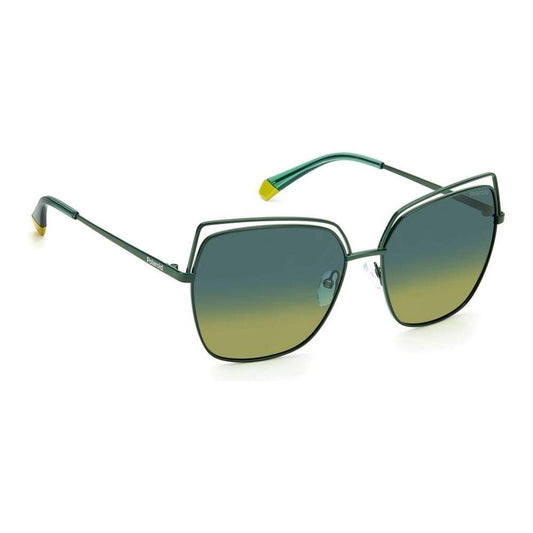 Polaroid Green Metal Sunglasses Polaroid