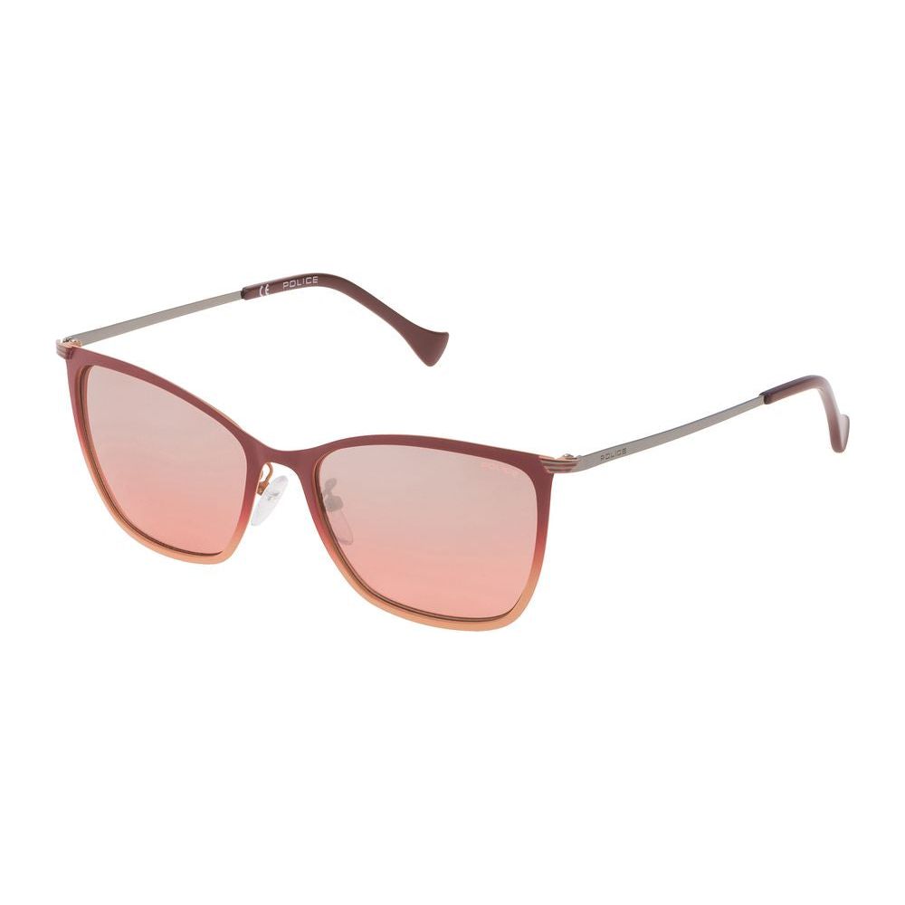 Police Orange Metal Sunglasses Police