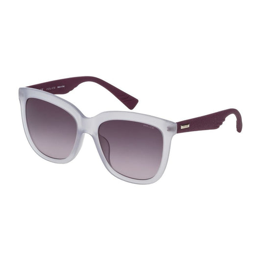 Police White Acetate Sunglasses Police