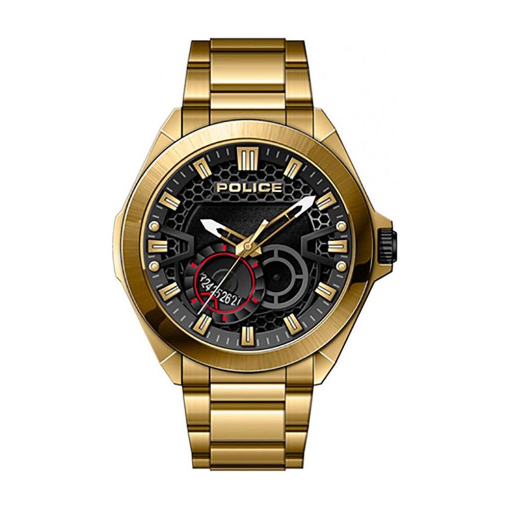 Police Gold Stainless Steel Watch Police