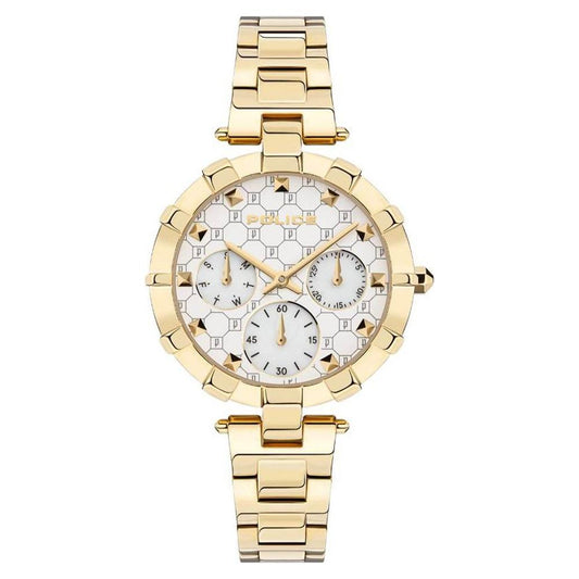 Police Gold Stainless Steel Watch Police