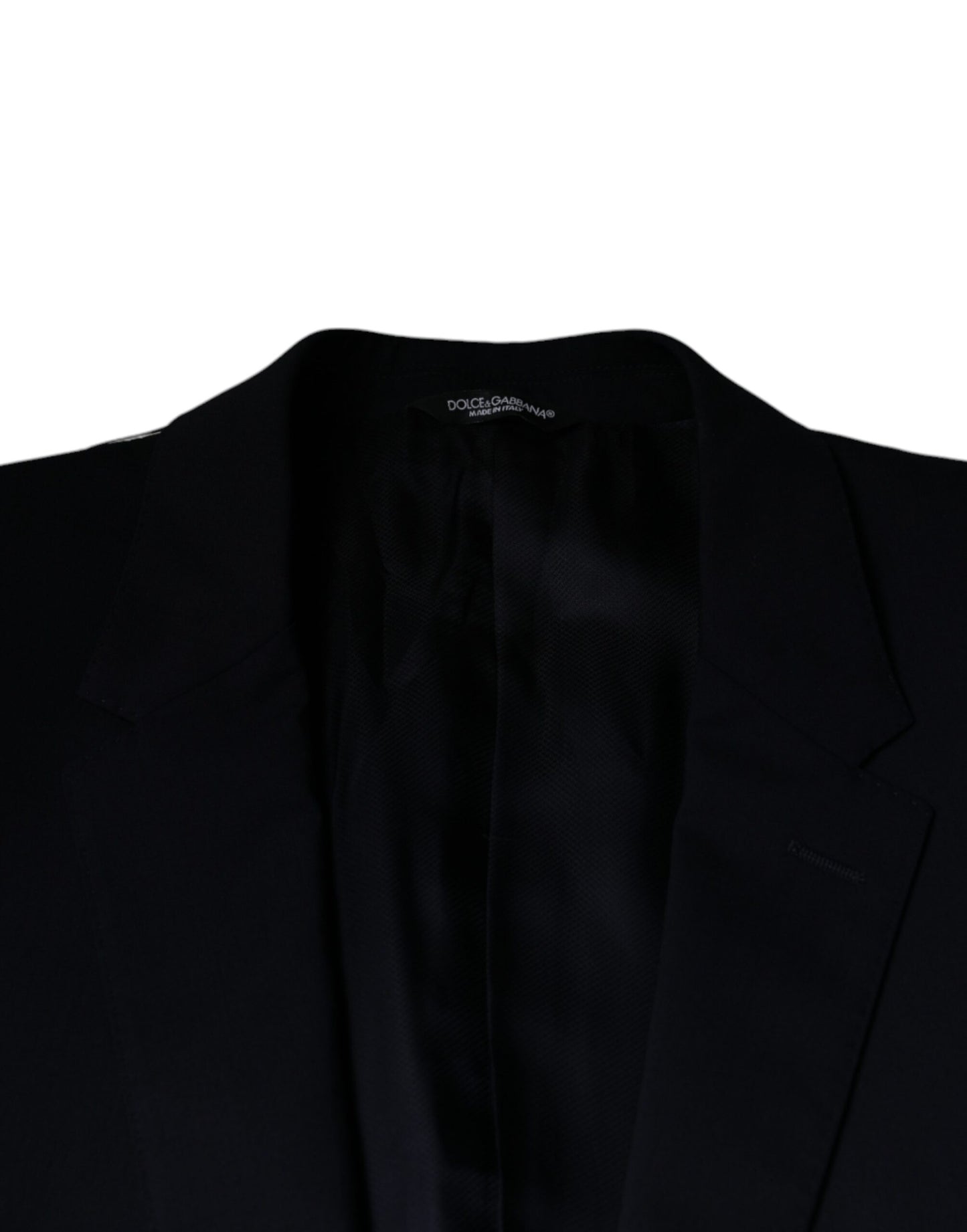 Dolce & Gabbana Dark Blue Formal Tuxedo 2 Piece Suit Dolce & Gabbana