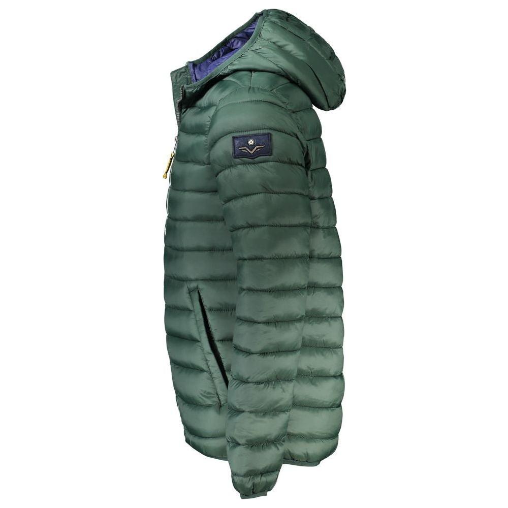 Armata Di Mare Green Polyamide Jacket Armata Di Mare