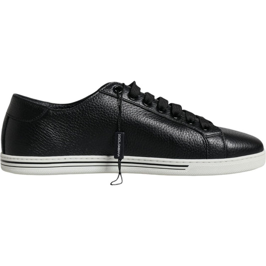 Dolce & Gabbana Black Low Top Men Saint Tropez Sneakers Shoes Dolce & Gabbana