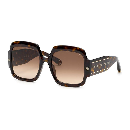 Philipp Plein Brown Acetate Sunglasses Philipp Plein