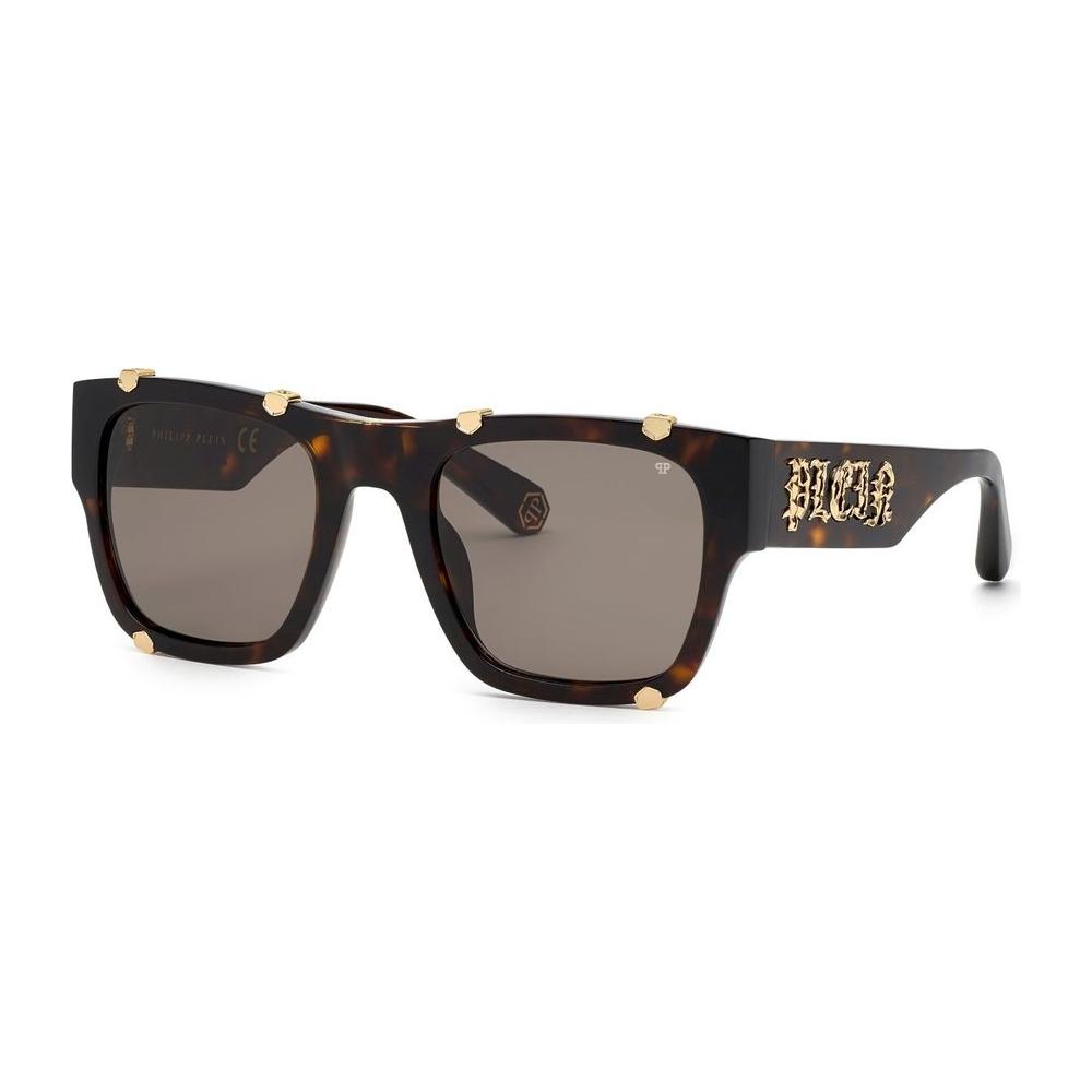 Philipp Plein Brown Acetate Sunglasses Philipp Plein