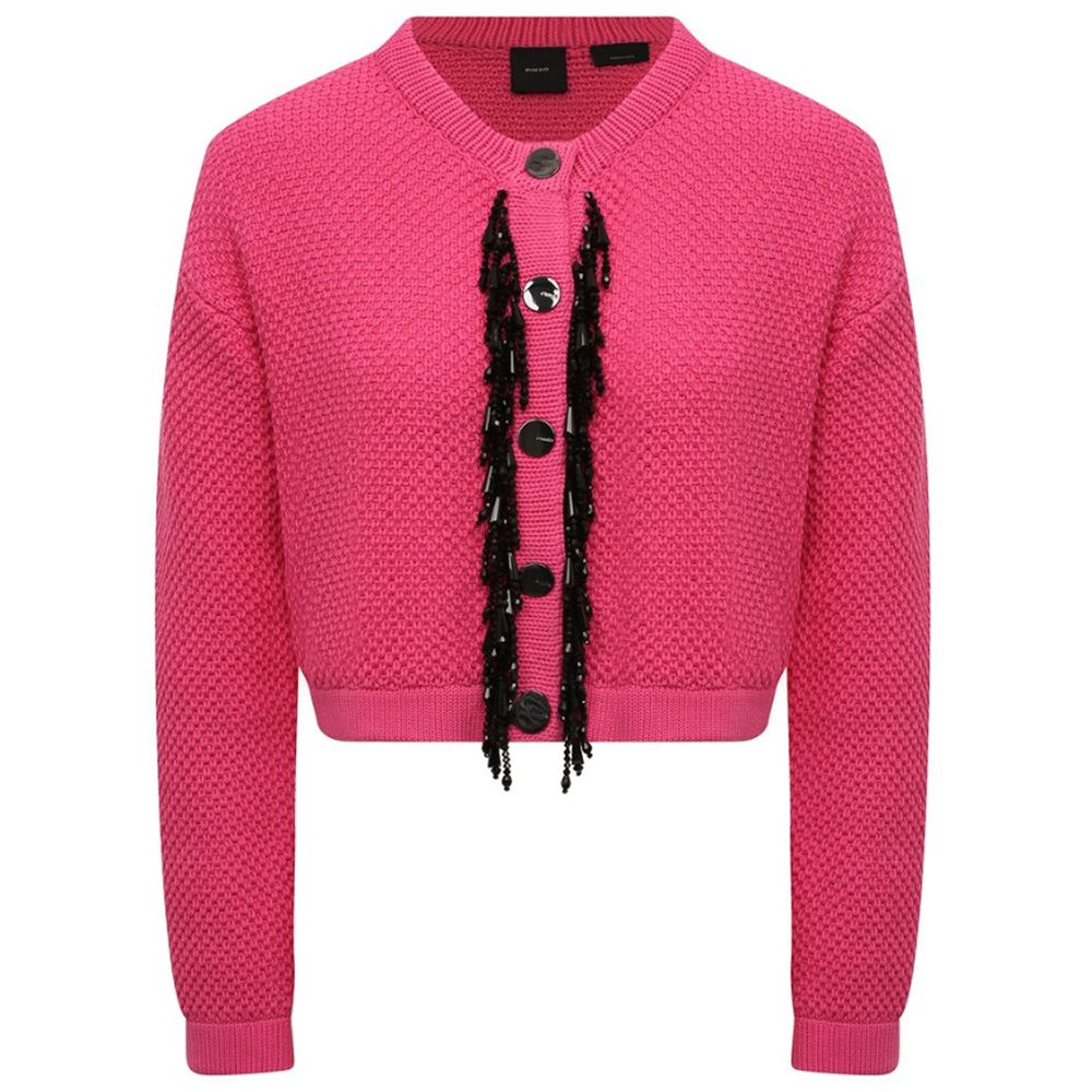 PINKO Fuchsia Cotton Sweater PINKO