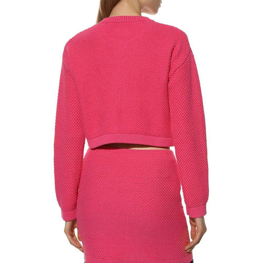 PINKO Fuchsia Cotton Sweater PINKO