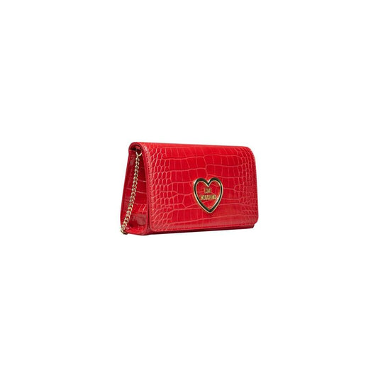 Love Moschino Red Polyethylene Crossbody Bag Love Moschino