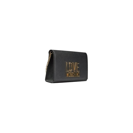 Love Moschino Black Polyethylene Crossbody Bag Love Moschino