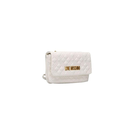 Love Moschino White Polyethylene Crossbody Bag Love Moschino