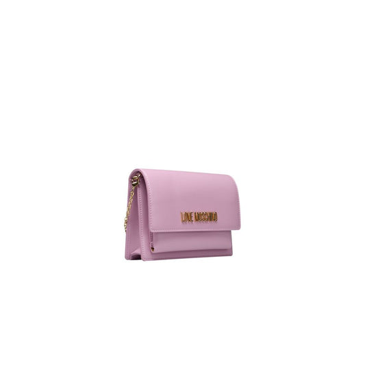 Love Moschino Purple Polyethylene Crossbody Bag Love Moschino