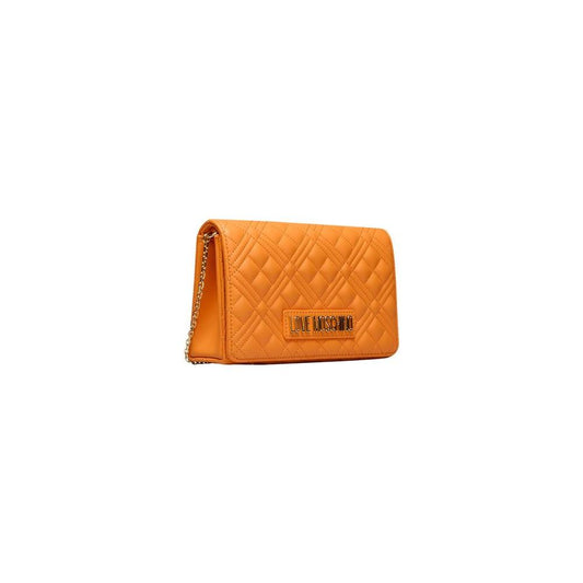 Love Moschino Orange Polyethylene Crossbody Bag Love Moschino