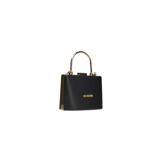 Love Moschino Black Polyethylene Handbag Love Moschino