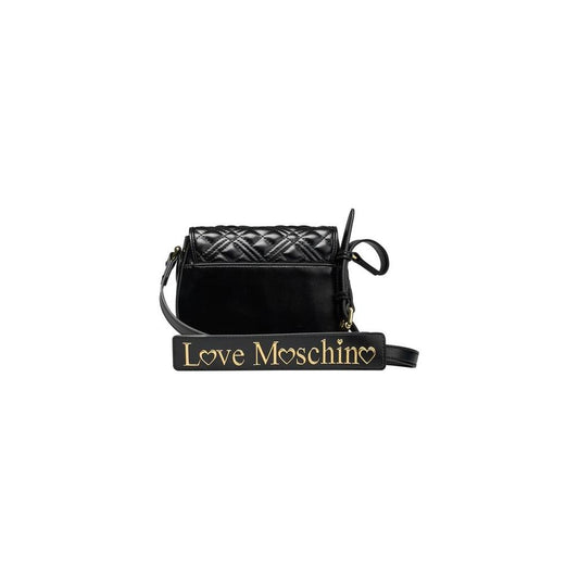 Love Moschino Black Polyethylene Crossbody Bag Love Moschino