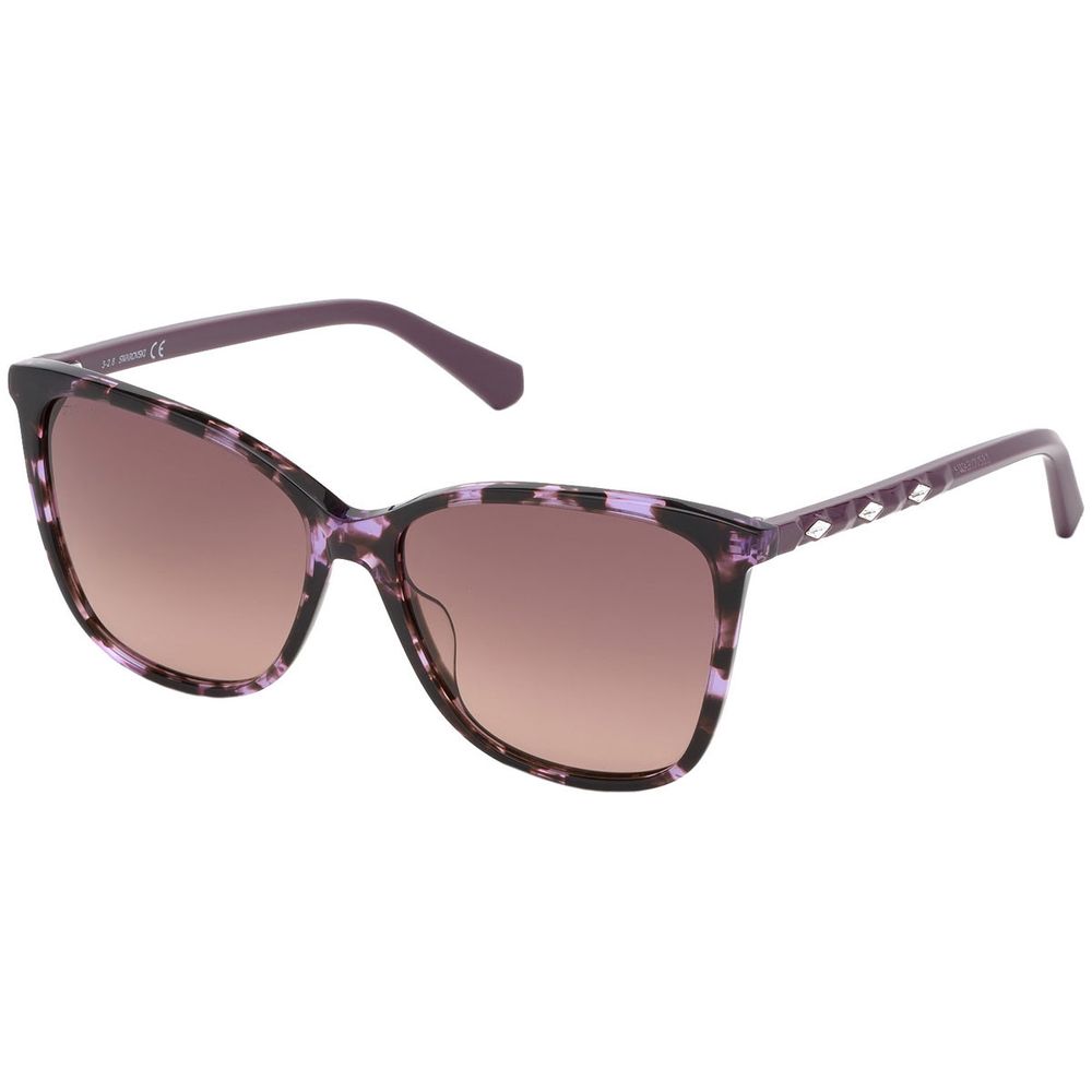 Swarovski Purple Plastic Sunglasses Swarovski