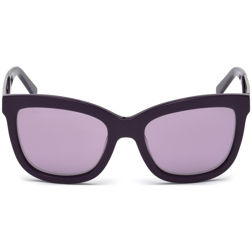 Swarovski Purple Plastic Sunglasses Swarovski