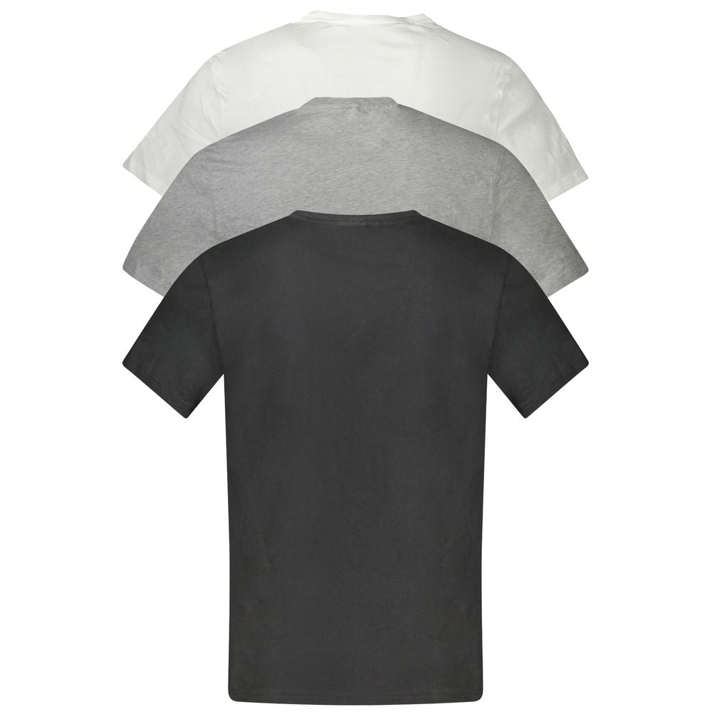 Tommy Hilfiger Gray Cotton T-Shirt Tommy Hilfiger