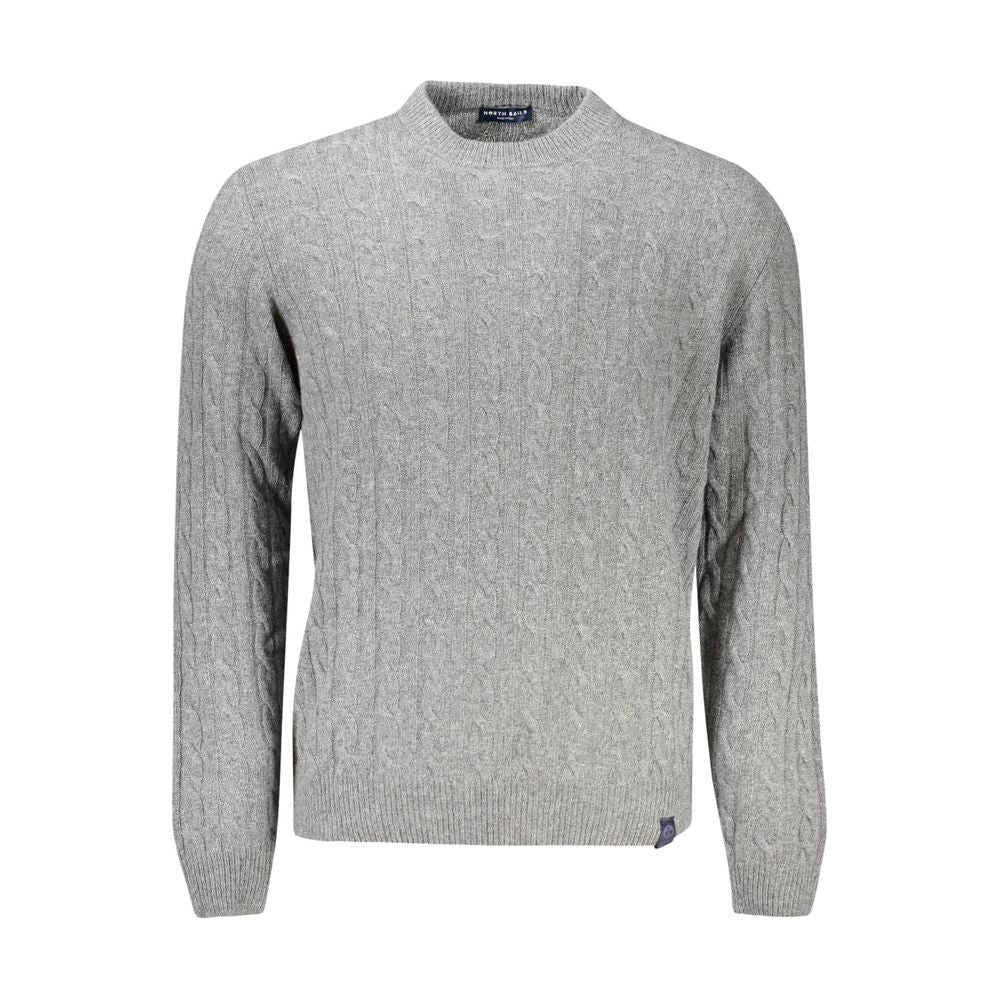 North Sails Gray Cashmere Sweater North Sails