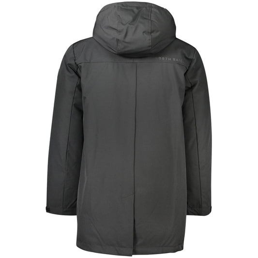 North Sails Black Polyester Jacket North Sails