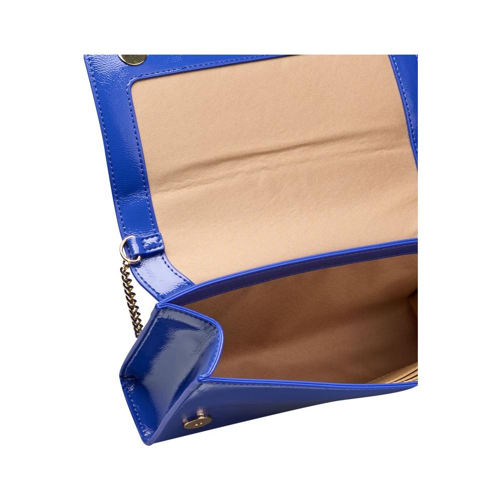 Love Moschino Blue Polyethylene Crossbody Bag Love Moschino